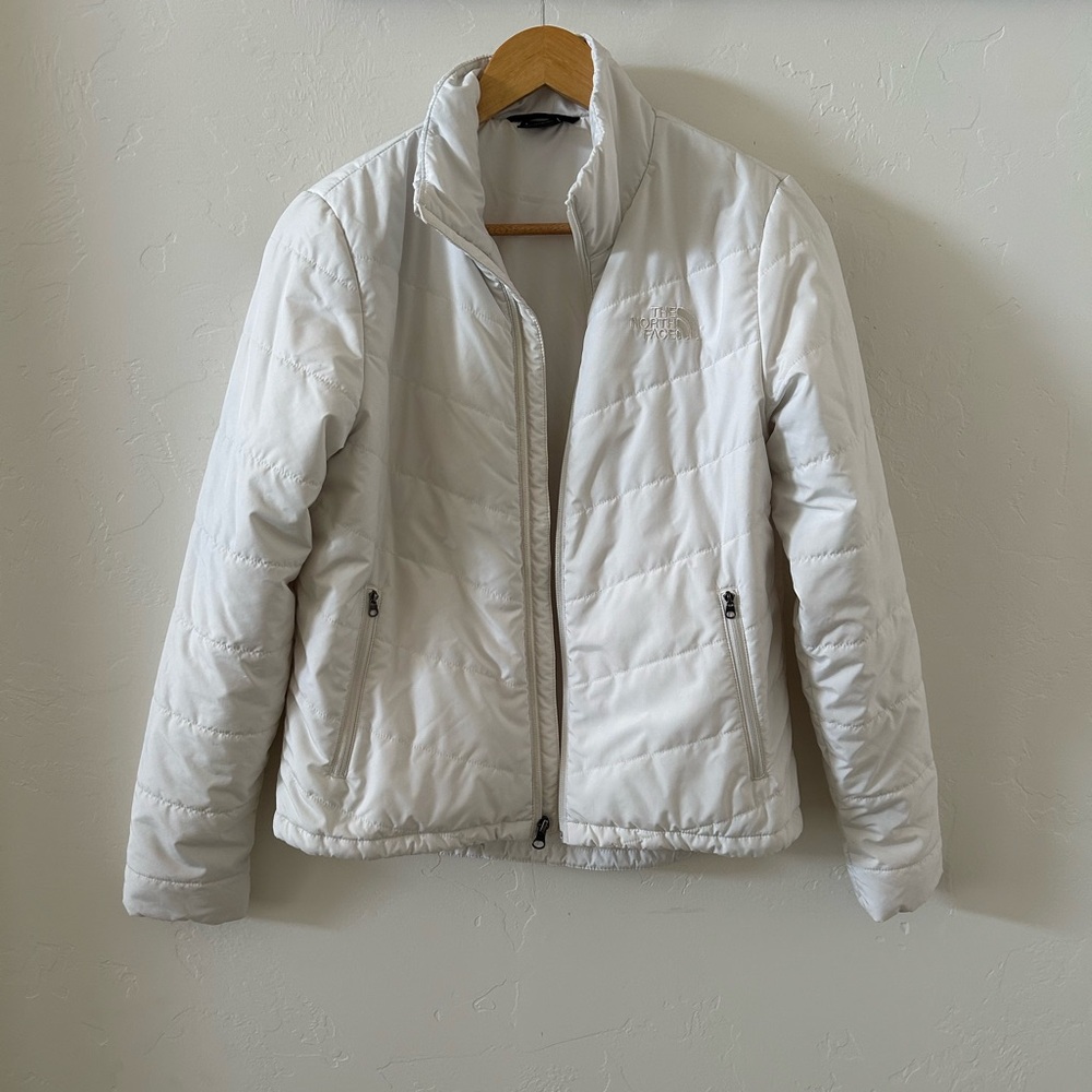 The North Face Women's White Puffer Jacket